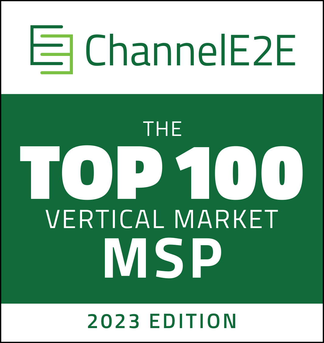 2023-ChannelE2E_Top-100-Vertical-Market-MSPs-Logo