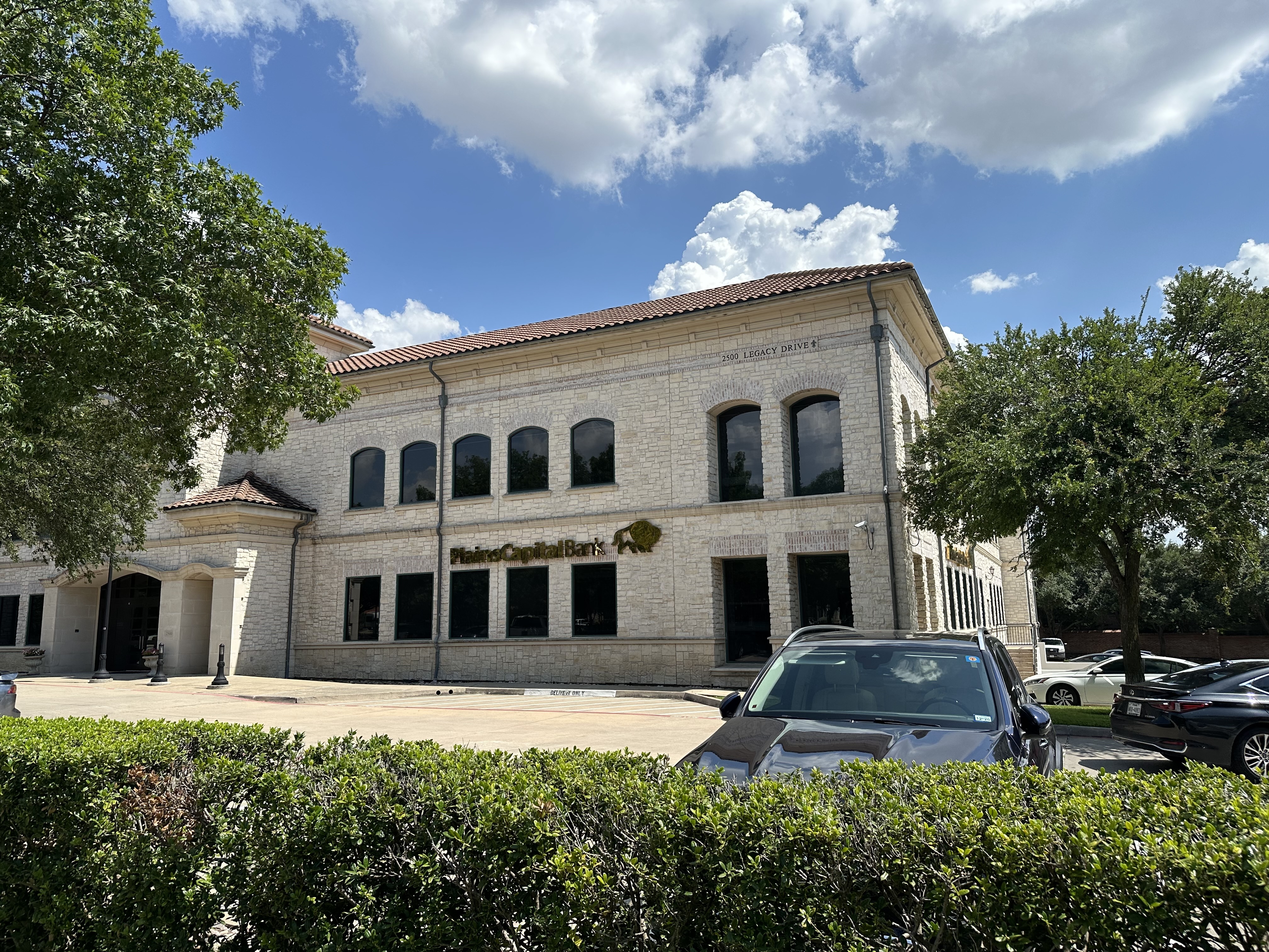 Plains Capital Bank building in Frisco, TX