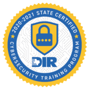 DIR Cybersecurity Training Logo 2020-2021