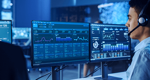 Monitoring network with Managed Services